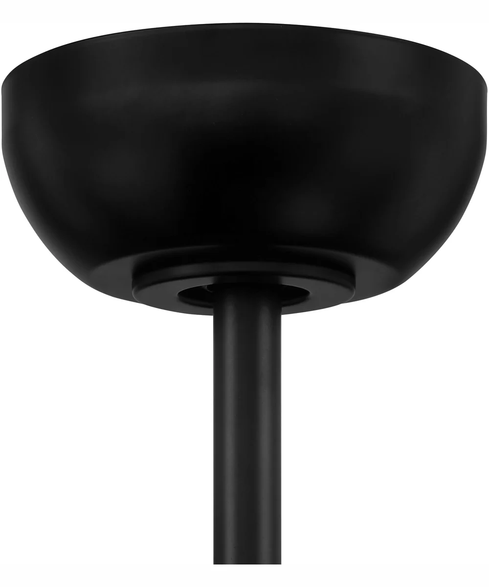 52" Trevor 1-Light Ceiling Fan Flat Black - Image 7