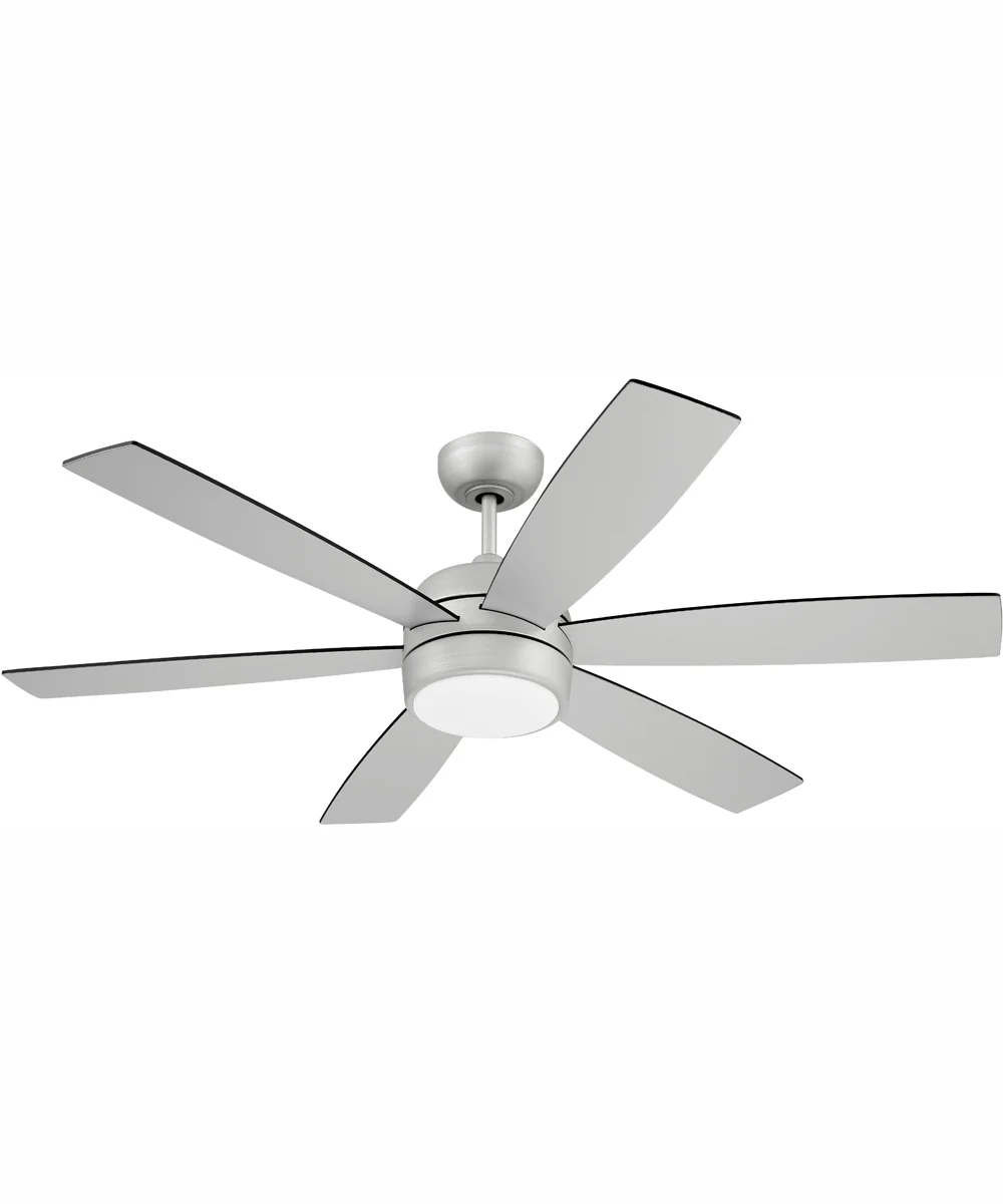 52" Trevor 1-Light Ceiling Fan Painted Nickel - Image 10