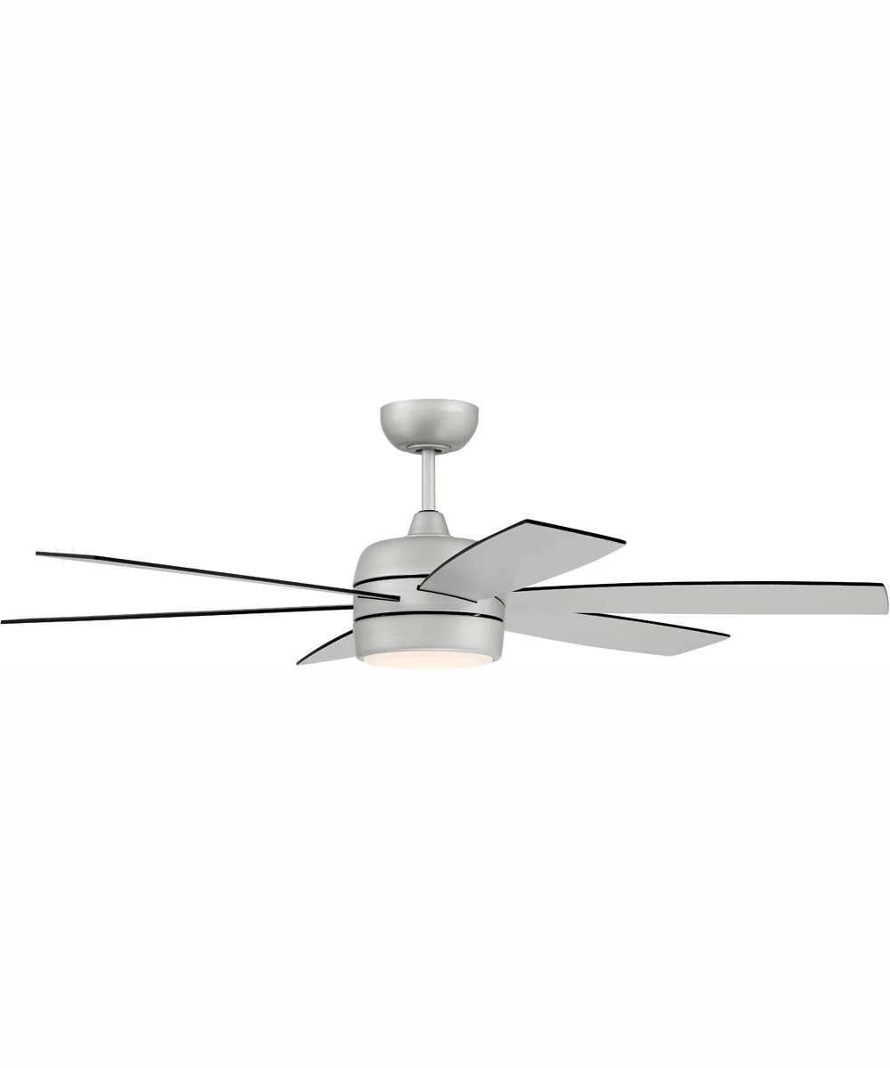 52" Trevor 1-Light Ceiling Fan Painted Nickel - Image 2