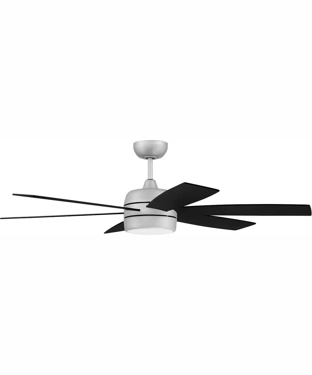 52" Trevor 1-Light Ceiling Fan Painted Nickel - Image 3