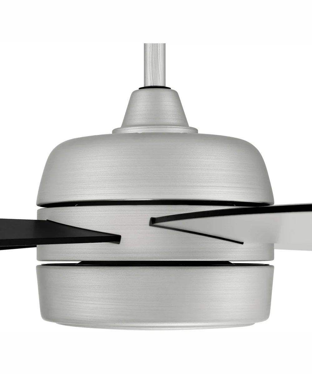 52" Trevor 1-Light Ceiling Fan Painted Nickel - Image 5