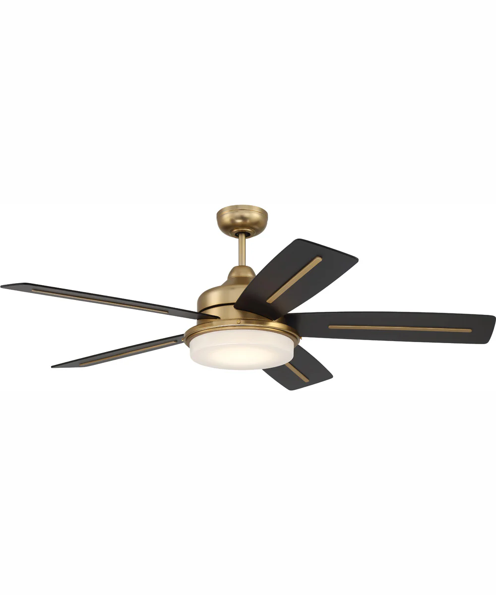 54" Drew 1-Light Fan Satin Brass - Image 4