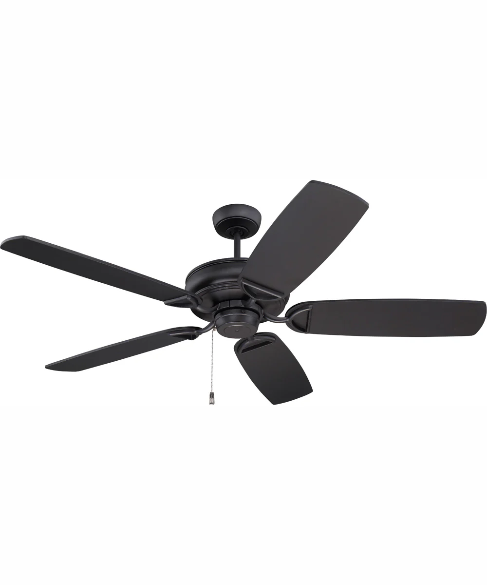 56" Supreme Air Plus Ceiling Fan Flat Black - Image 6