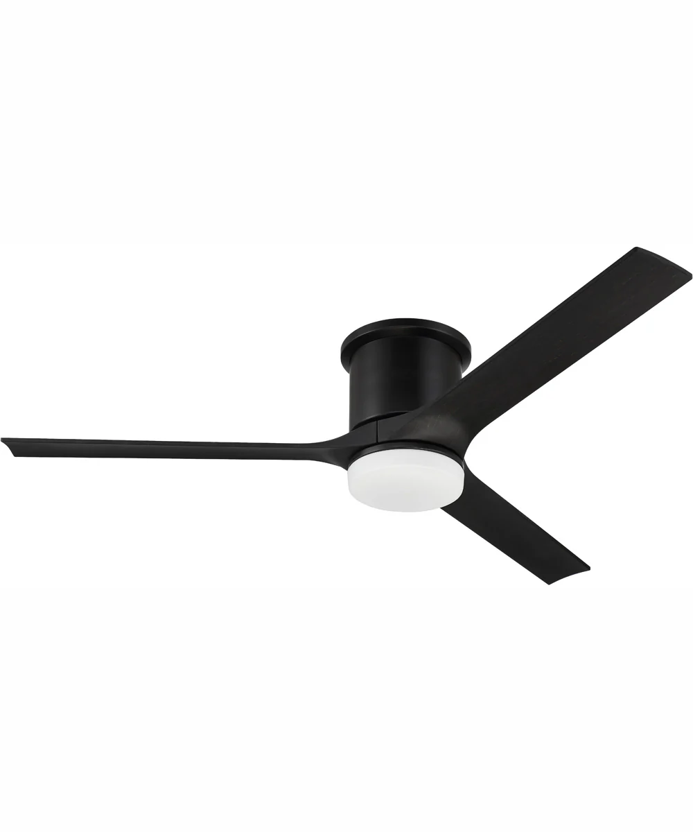 60" Burke 1-Light Ceiling Fan Flat Black - Image 7