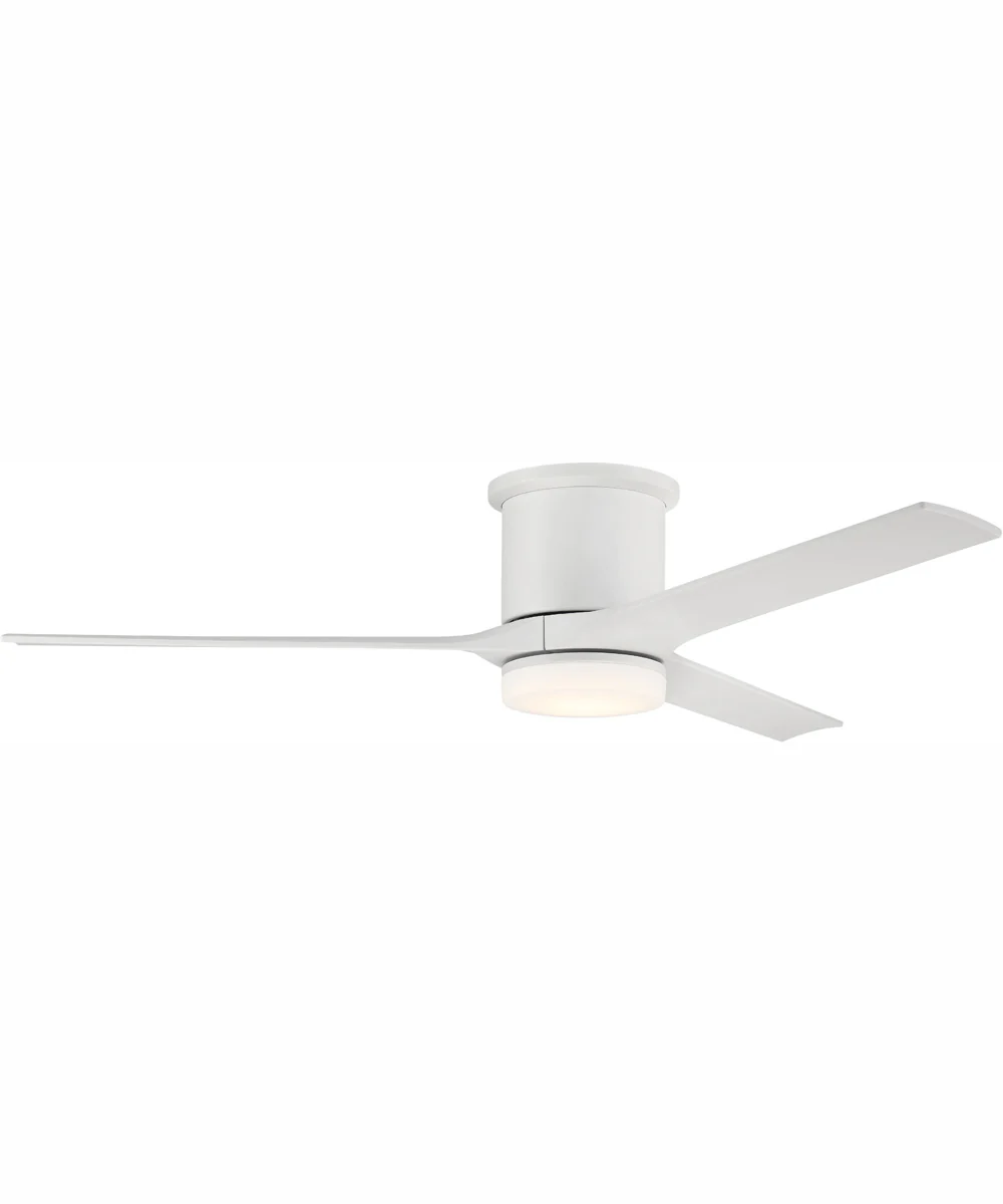 60" Burke 1-Light Ceiling Fan White - Image 2