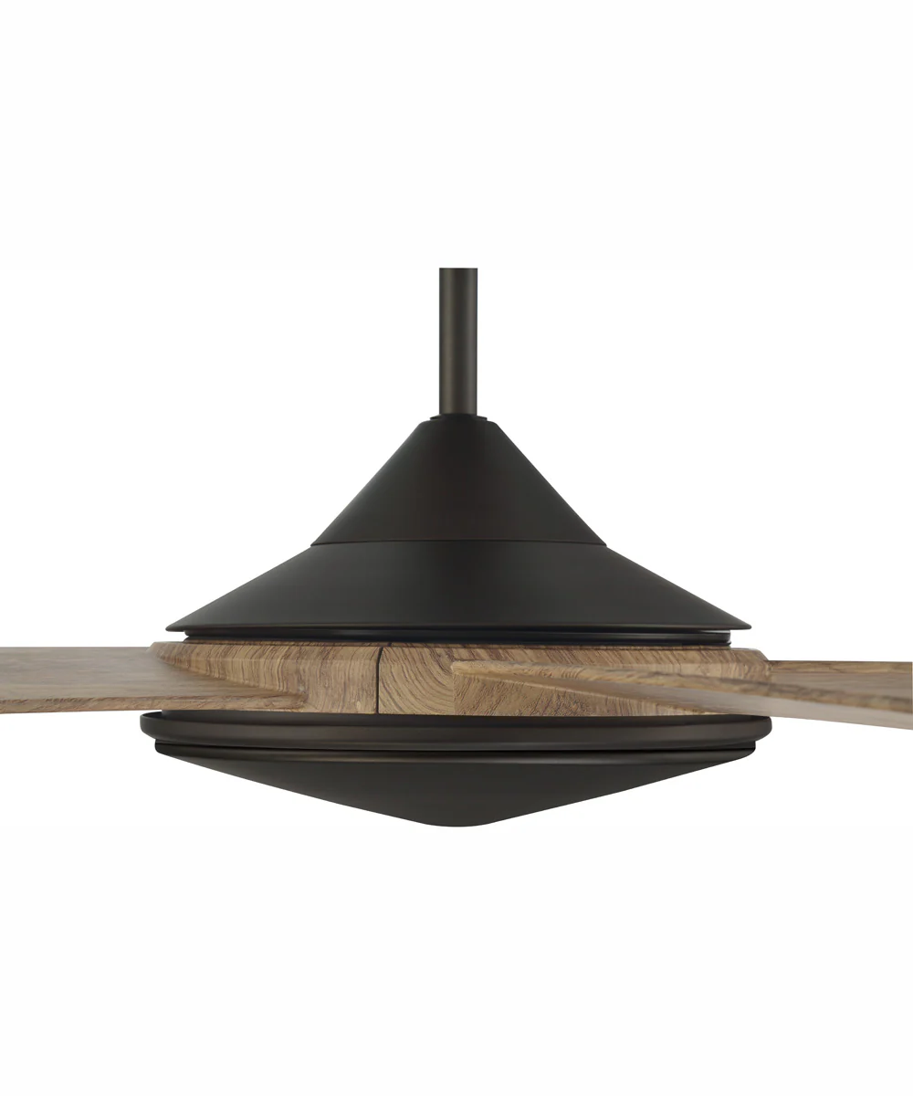 60" Delaney 1-Light Indoor/Outdoor Ceiling Fan Espresso - Image 3