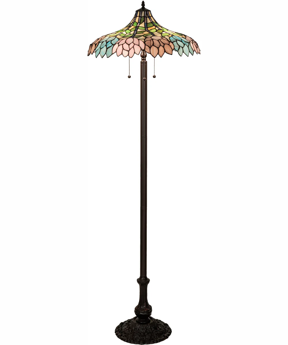 60" High Wisteria Floor Lamp