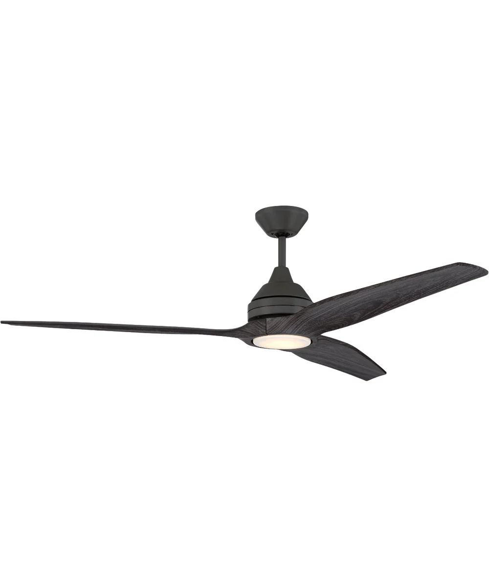 60" Limerick 1-Light Indoor/Outdoor Ceiling Fan Aged Galvanized - Image 2