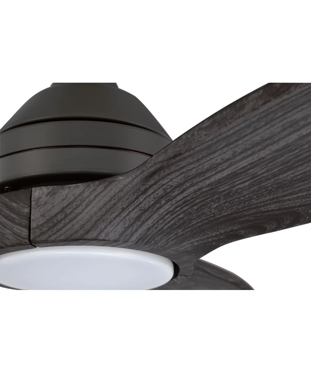 60" Limerick 1-Light Indoor/Outdoor Ceiling Fan Aged Galvanized - Image 4