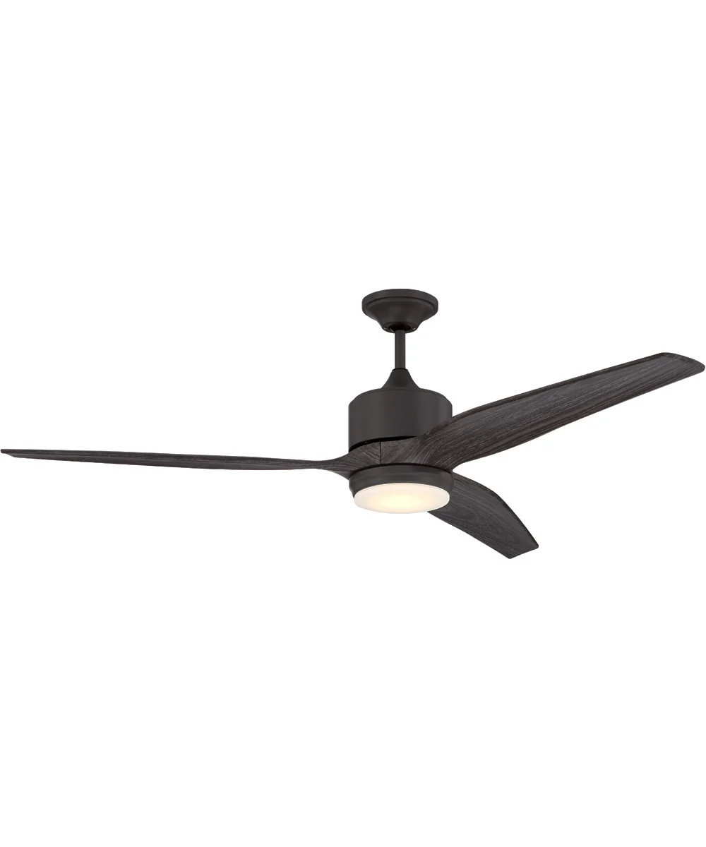 60" Mobi 1-Light Ceiling Fan Aged Galvanized - Image 2