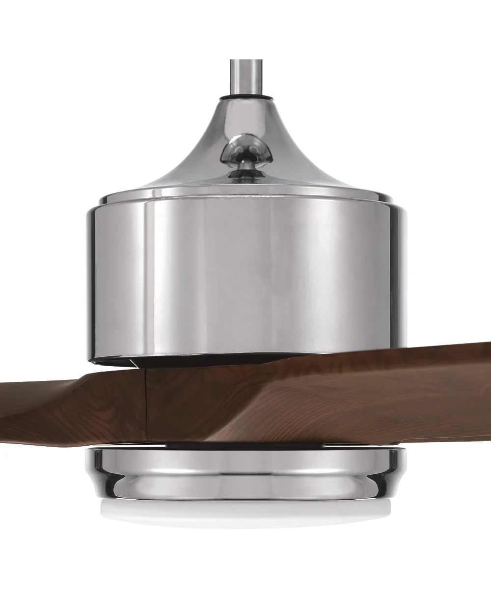 60" Mobi 1-Light Ceiling Fan Chrome - Image 3