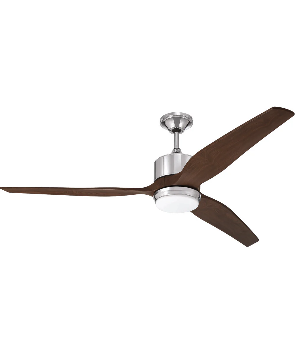 60" Mobi 1-Light Ceiling Fan Chrome - Image 8