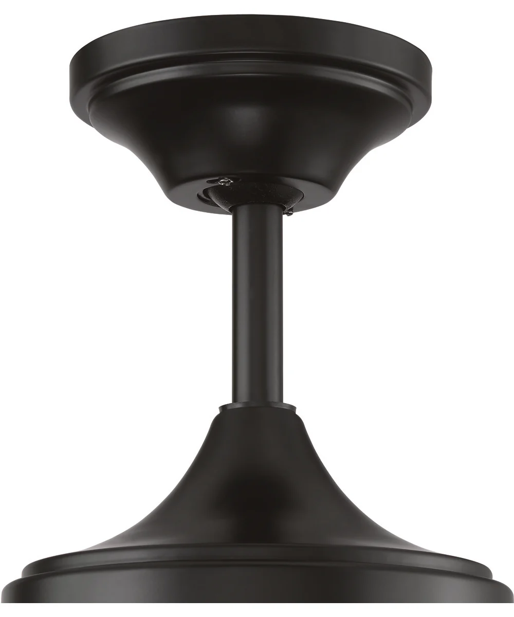 60" Mobi 1-Light Ceiling Fan Flat Black - Image 5