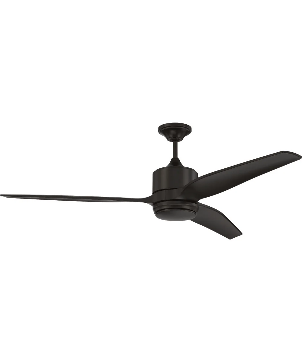 60" Mobi 1-Light Ceiling Fan Flat Black - Image 7