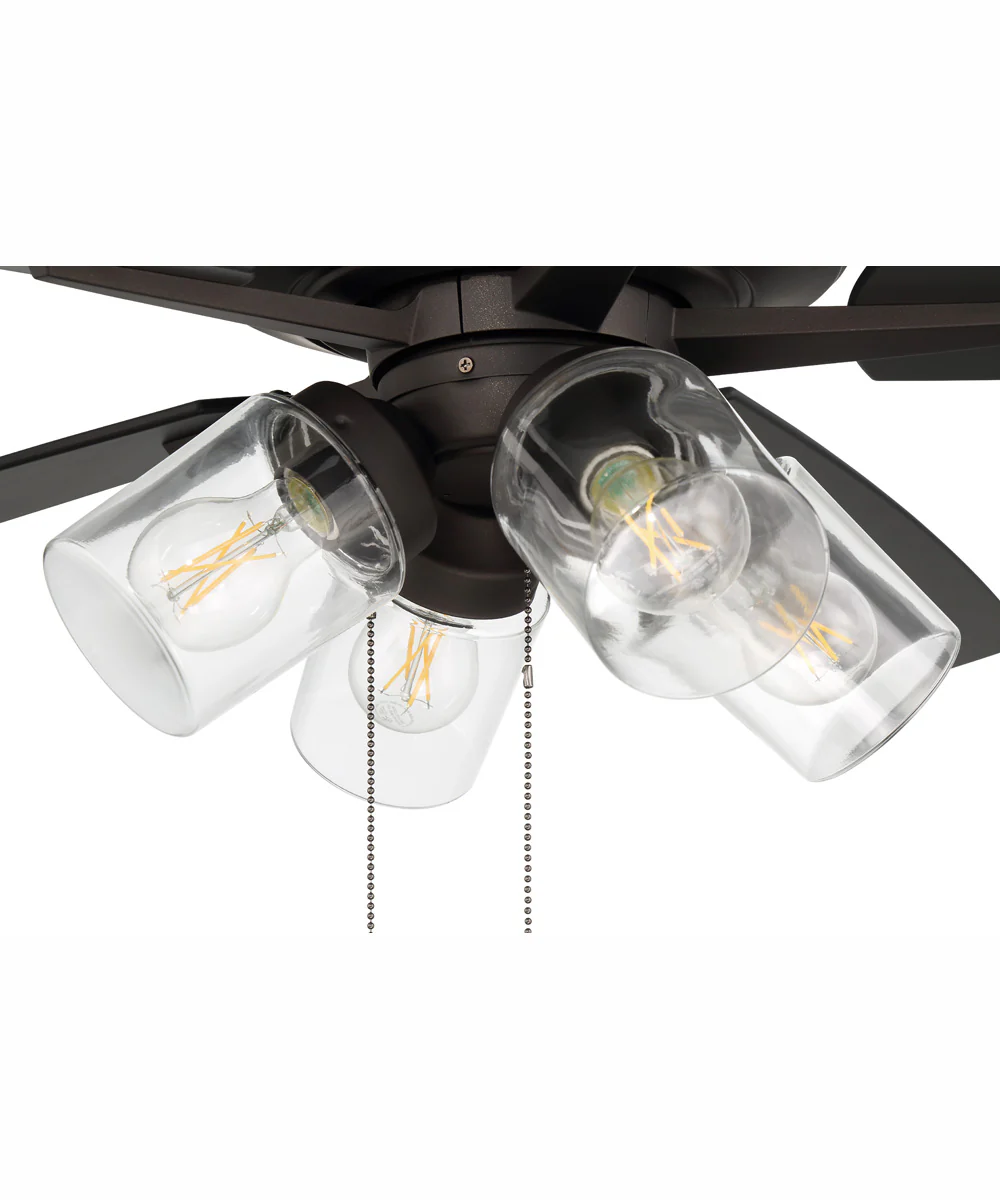 60" Outdoor Super Pro 104 4-Light Indoor/Outdoor Ceiling Fan Espresso - Image 5