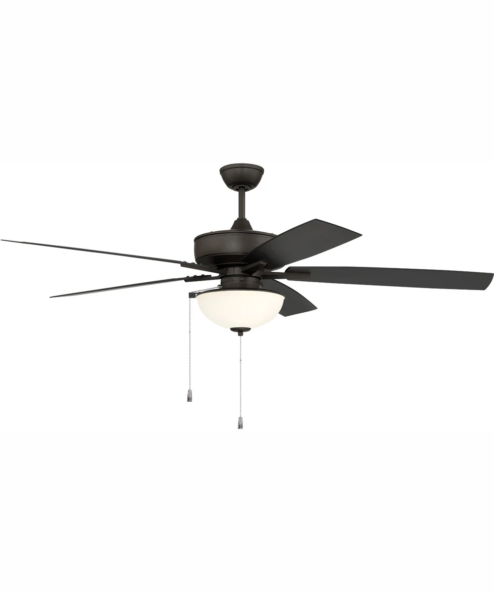 60" Outdoor Super Pro 211 2-Light Indoor/Outdoor Ceiling Fan Espresso - Image 2