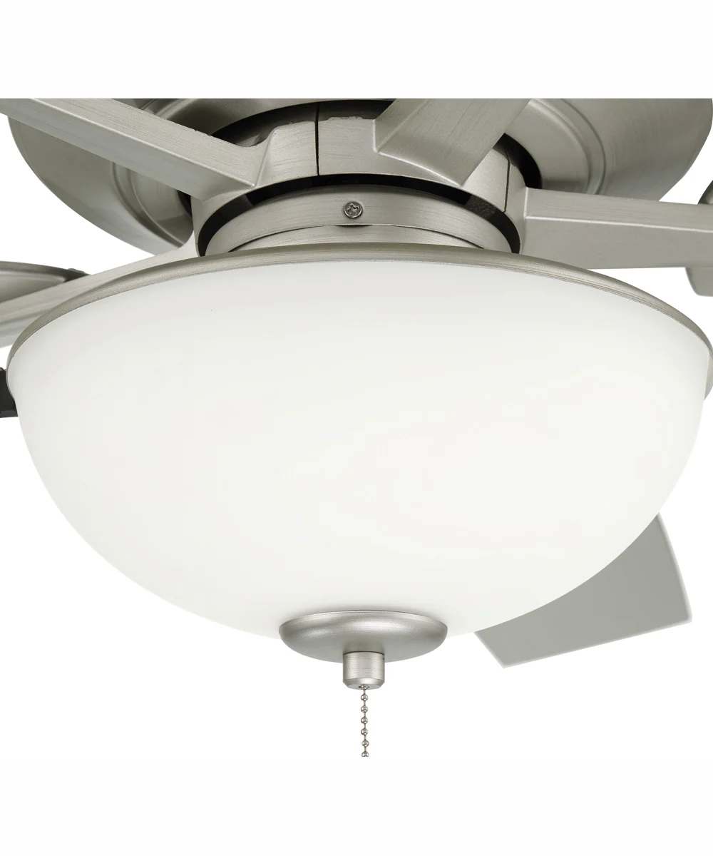 60" Outdoor Super Pro 211 2-Light Indoor/Outdoor Ceiling Fan Painted Nickel - Image 5