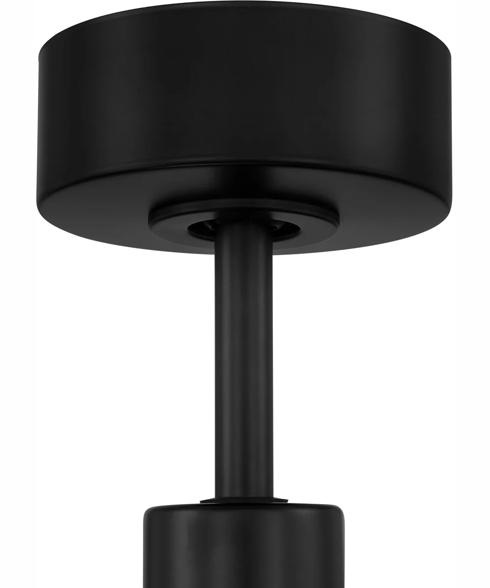 60" Phoebe 1-Light Ceiling Fan Flat Black - Image 5