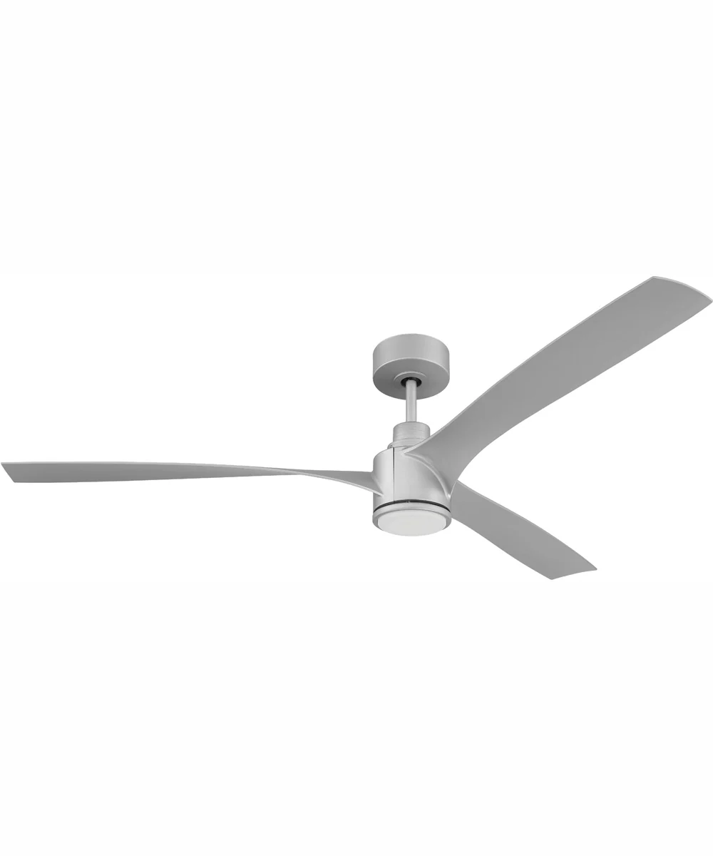 60" Phoebe 1-Light Indoor/Outdoor Ceiling Fan Painted Nickel - Image 3
