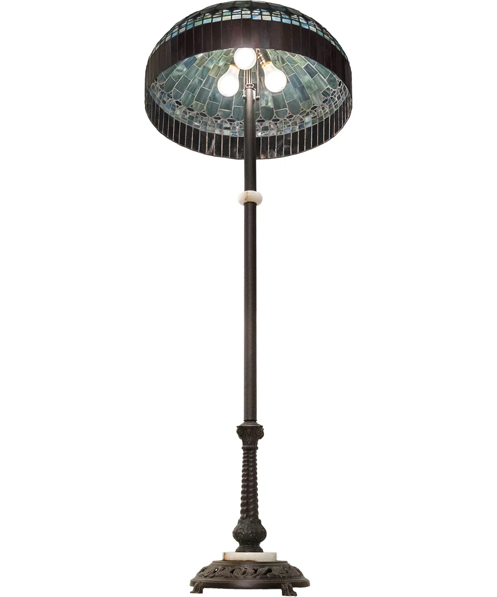 62" High Tiffany Candice Floor Lamp - Image 3