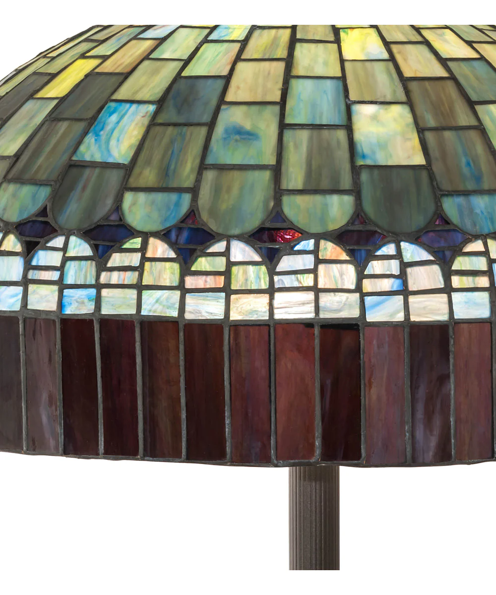 62" High Tiffany Candice Floor Lamp - Image 4