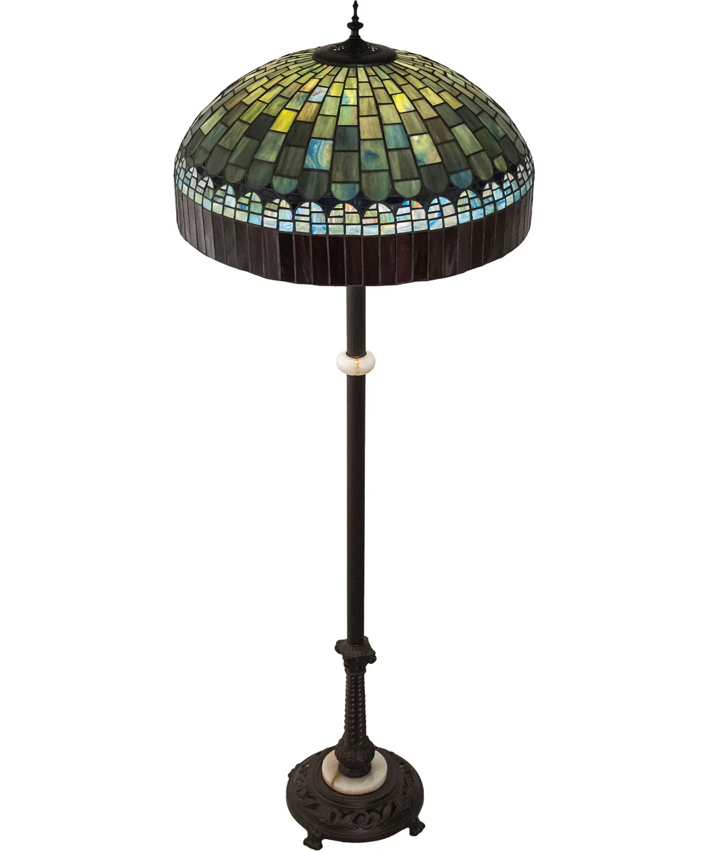 62" High Tiffany Candice Floor Lamp - Image 5