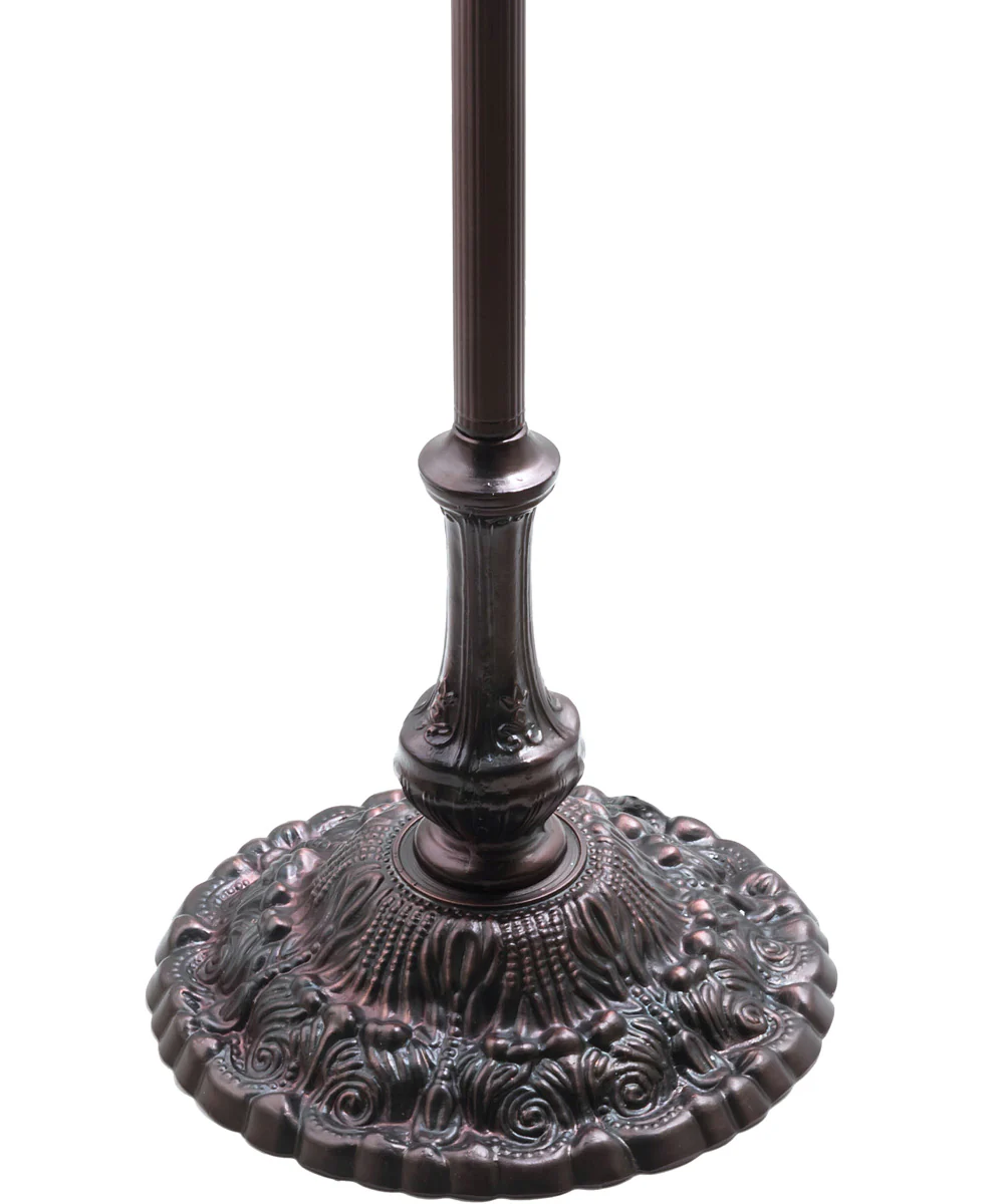 62" High Tiffany Rosebush Floor Lamp - Image 4