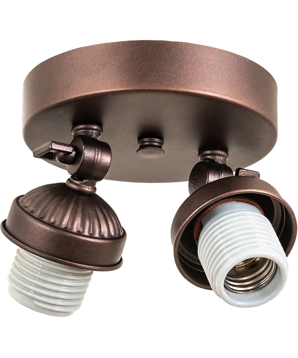 7.5-14" Wide Jeweled Grape Semi-Flushmount - Image 8