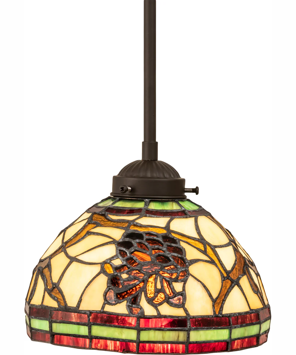 7.5" Wide Pinecone Pendant - Image 5