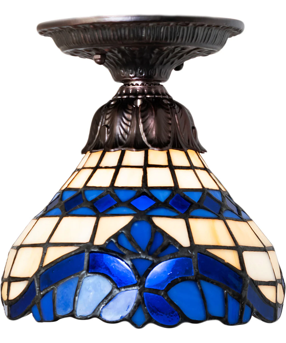 7" Wide Baroque Flushmount - Image 4