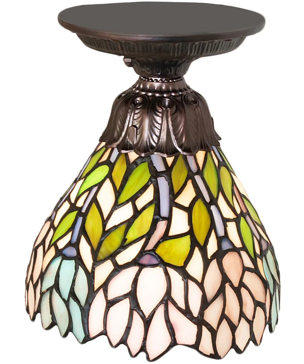 7" Wide Wisteria Flushmount - Image 3