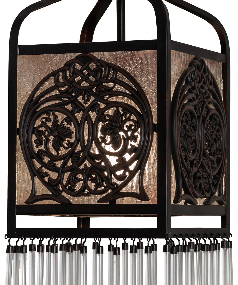 7" Wide CeLightic Knot Hanging Lantern Wall Sconce - Image 3