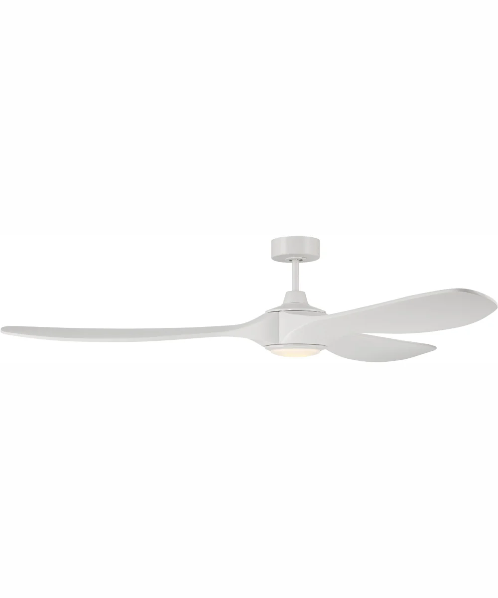 72" Envy 1-Light Indoor/Outdoor Ceiling Fan White - Image 2