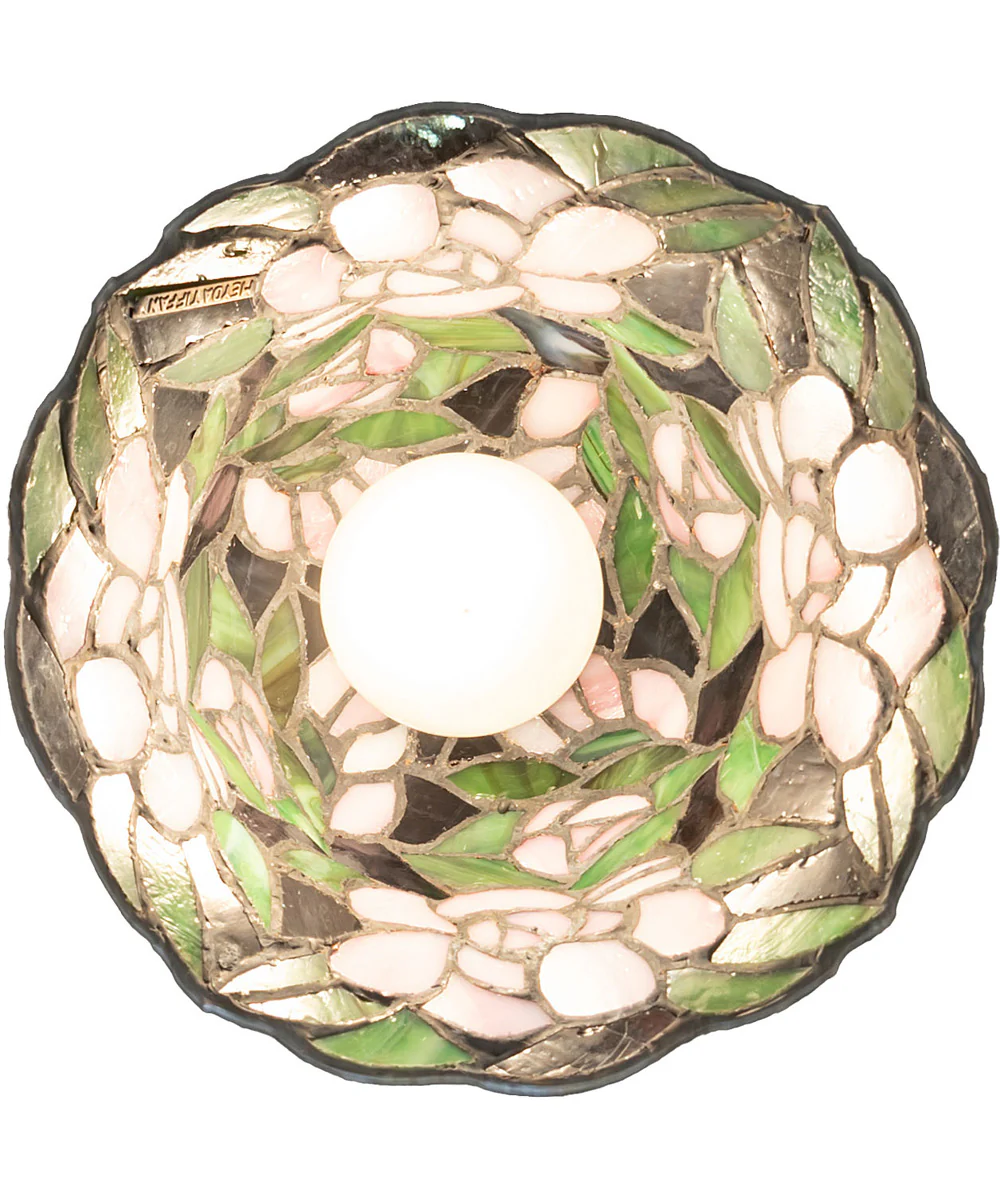 8" Wide Begonia Flushmount - Image 6