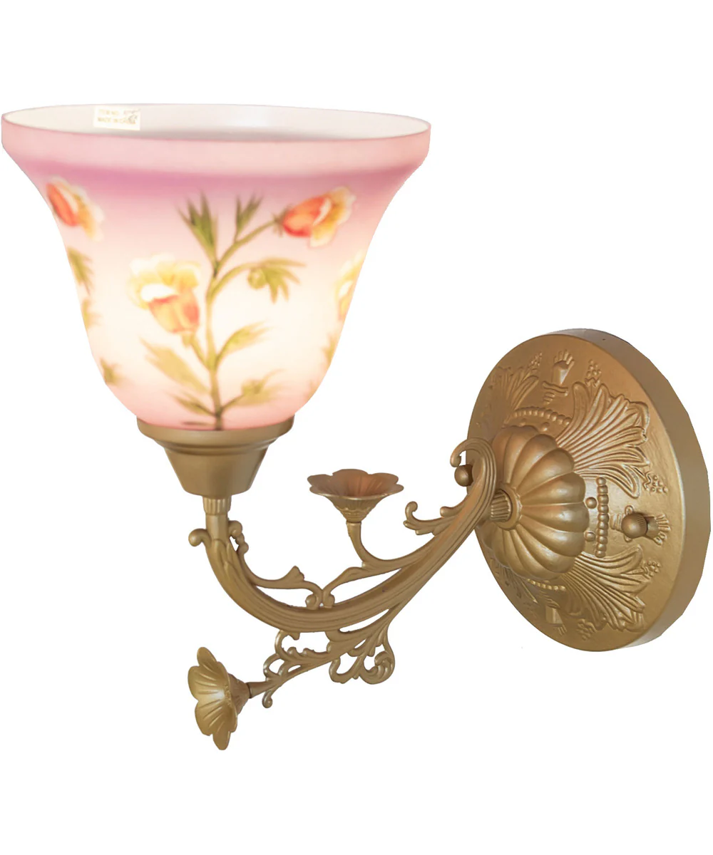 8" Wide Bell Flower Wall Sconce - Image 3