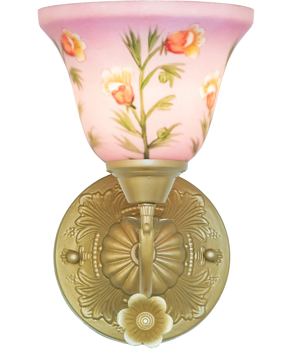 8" Wide Bell Flower Wall Sconce - Image 4
