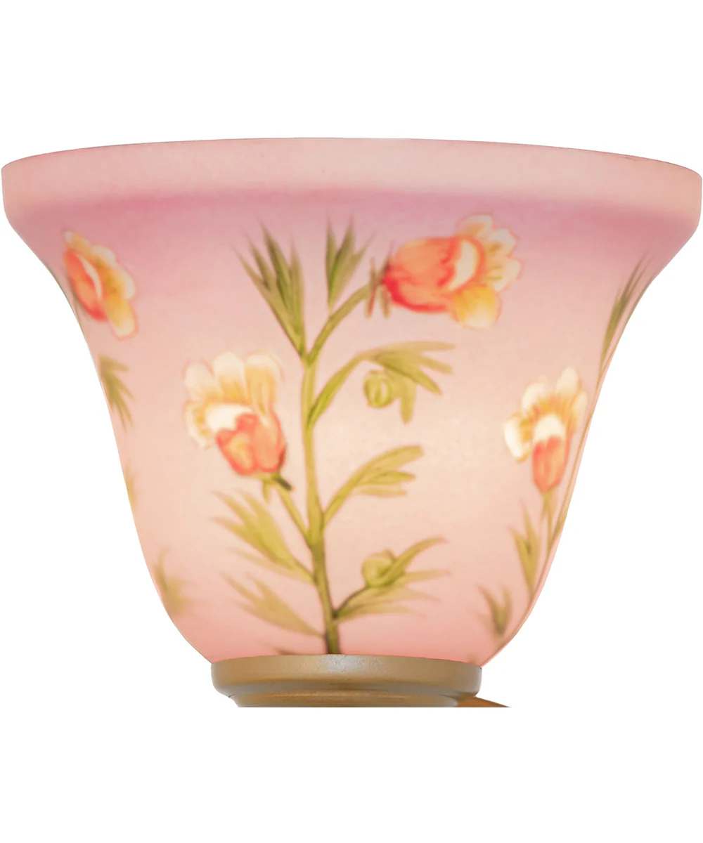 8" Wide Bell Flower Wall Sconce - Image 8