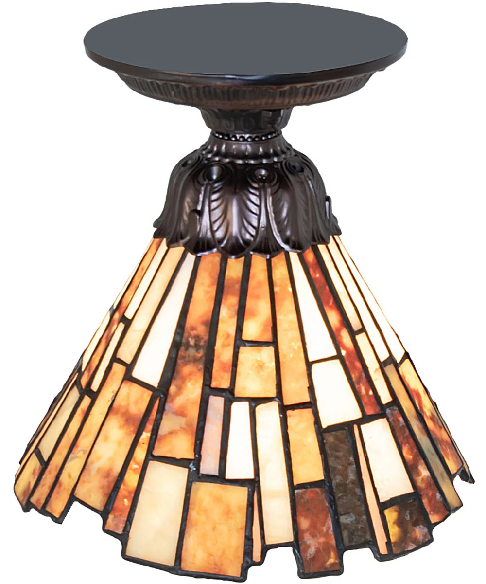 8" Wide DeLighta Jadestone Flushmount - Image 3
