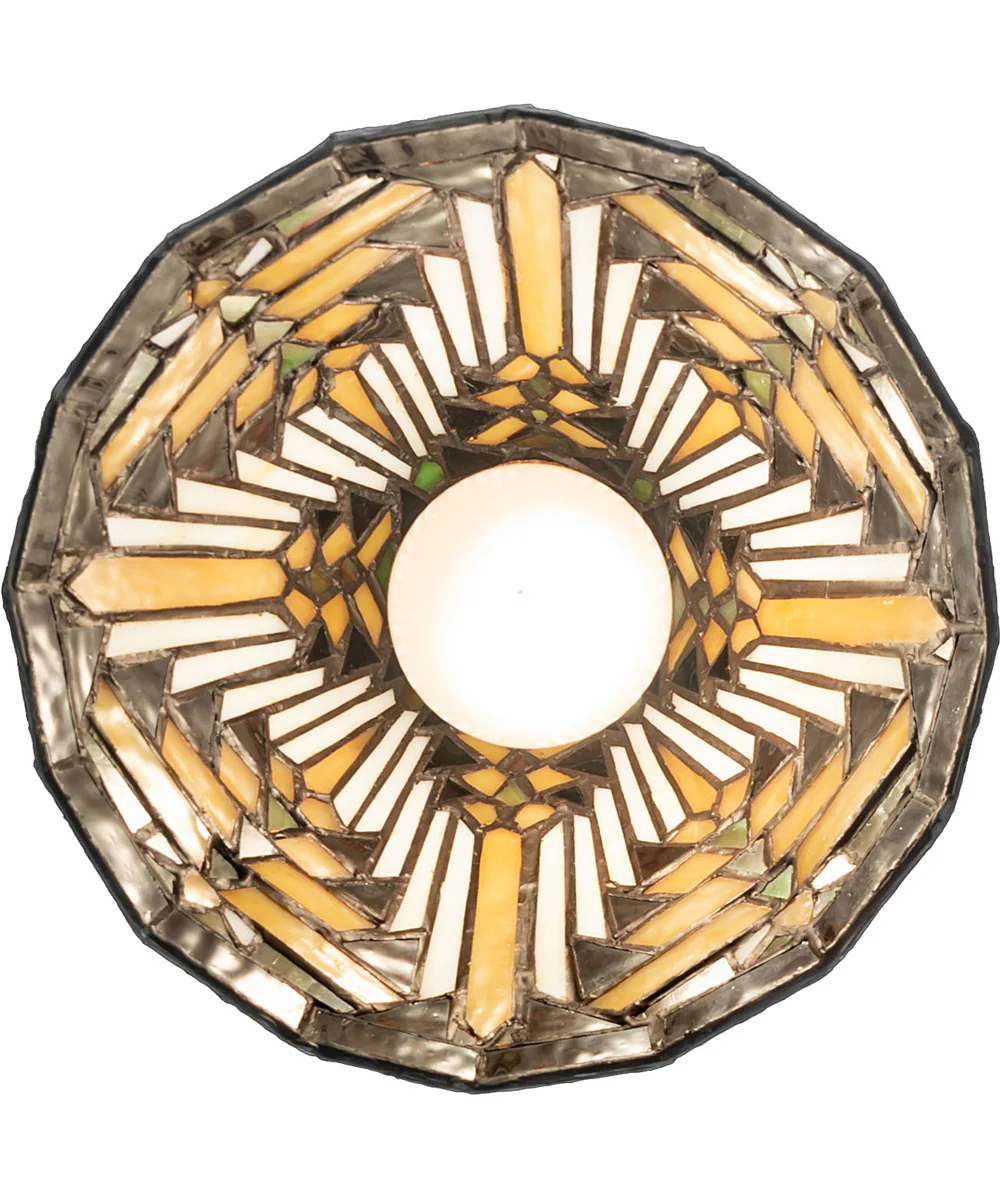 8" Wide Nuevo Mission Flushmount - Image 6