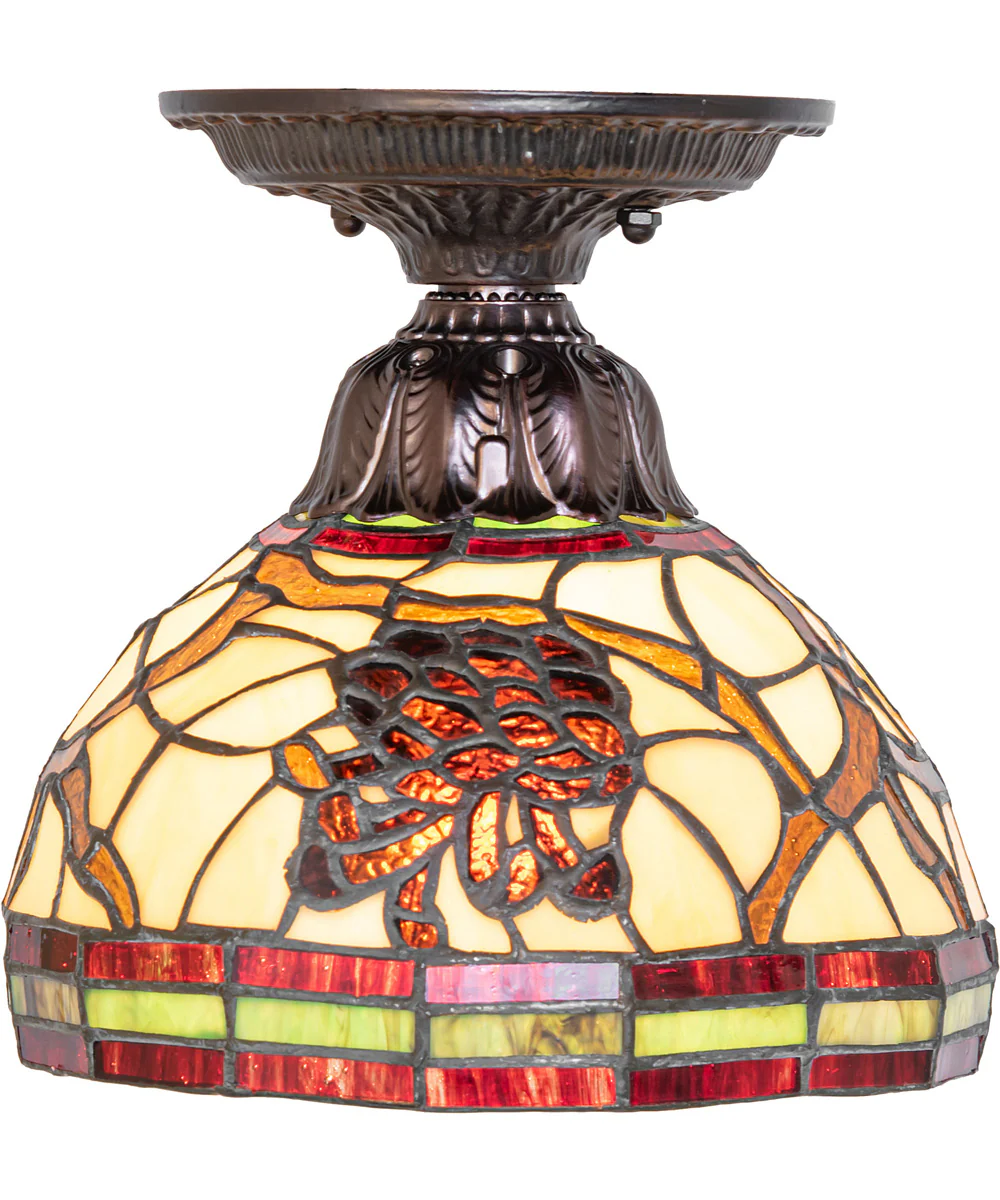 8" Wide Pinecone Flushmount - Image 4