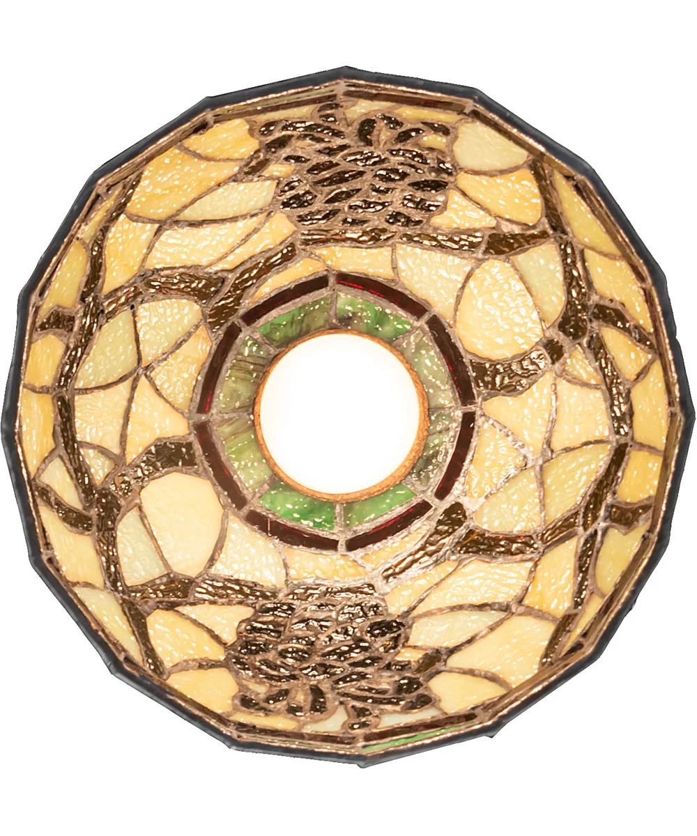 8" Wide Pinecone Flushmount - Image 6