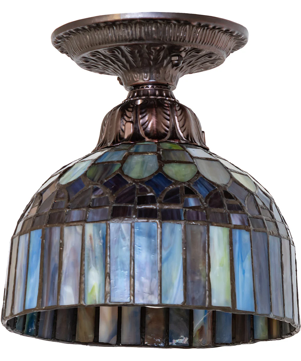 8" Wide Tiffany Candice Flushmount - Image 2