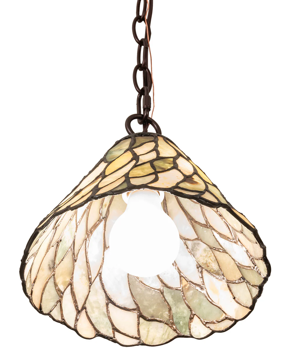8" Wide Willow Jadestone Mini Pendant - Image 5