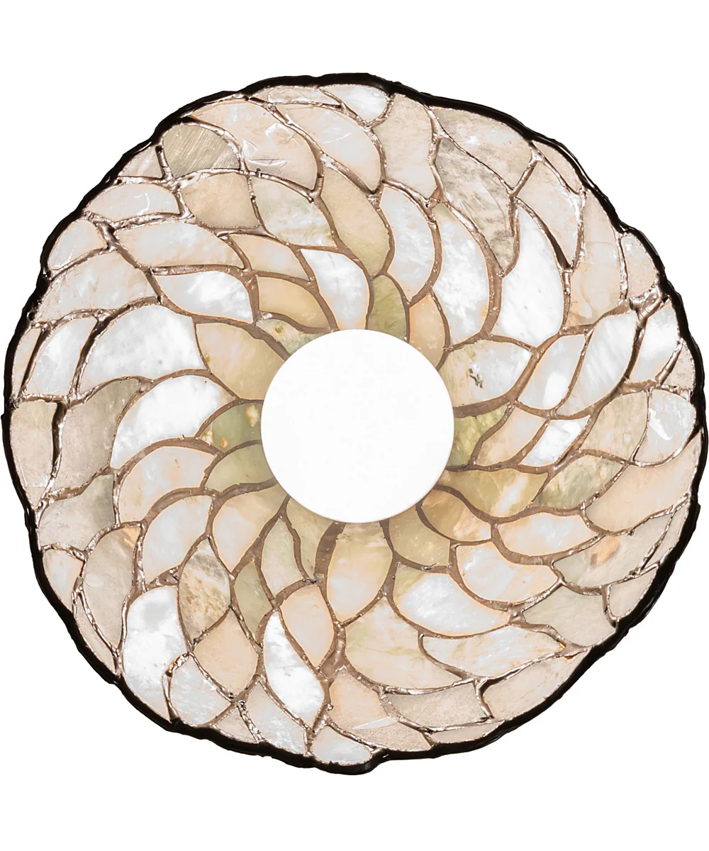 8" Wide Willow Jadestone Mini Pendant - Image 6