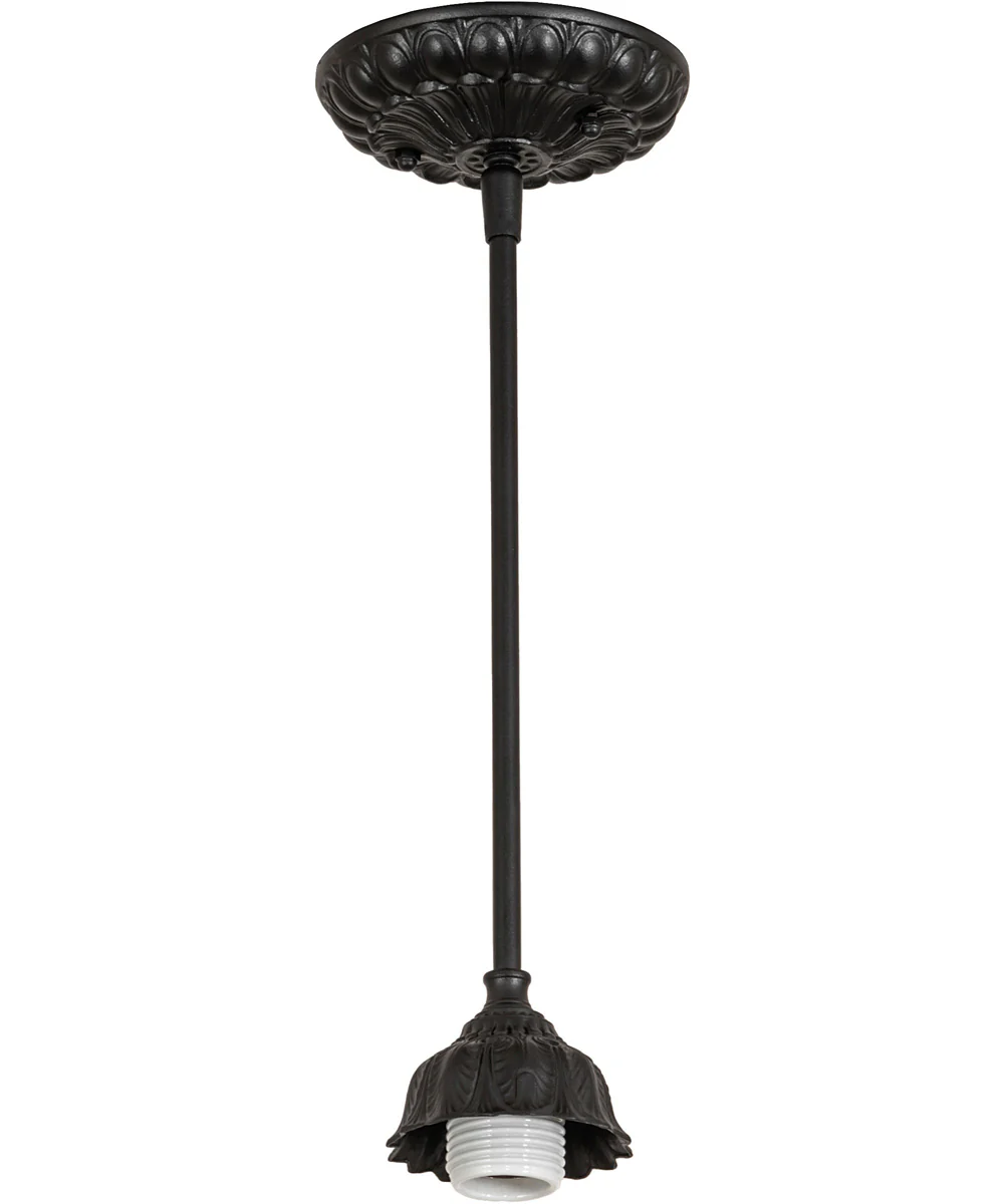 8" Wide Willow Jadestone Mini Pendant Light - Image 9
