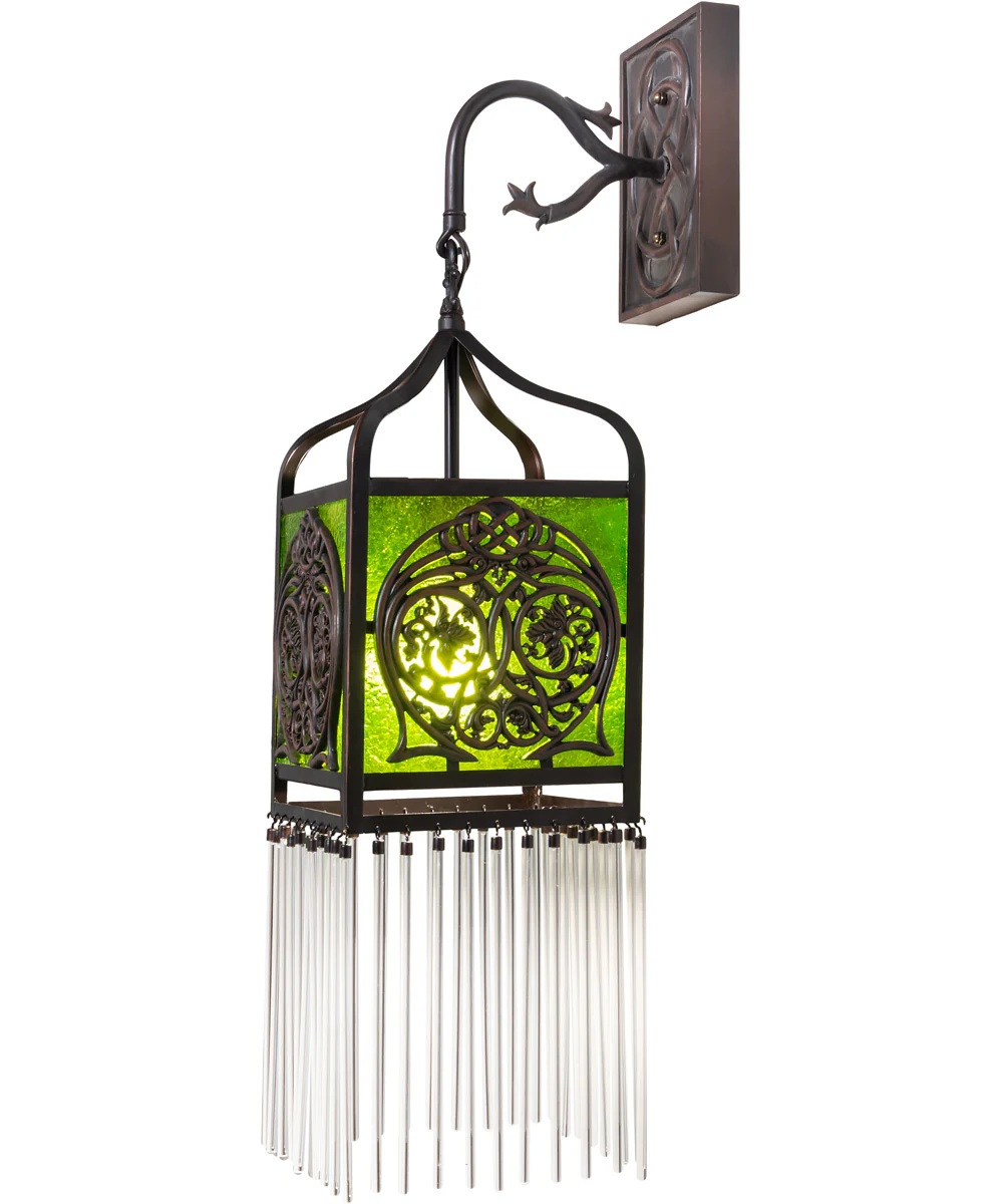 8" Wide CeLightic Knot Hanging Lantern Wall Sconce - Image 3