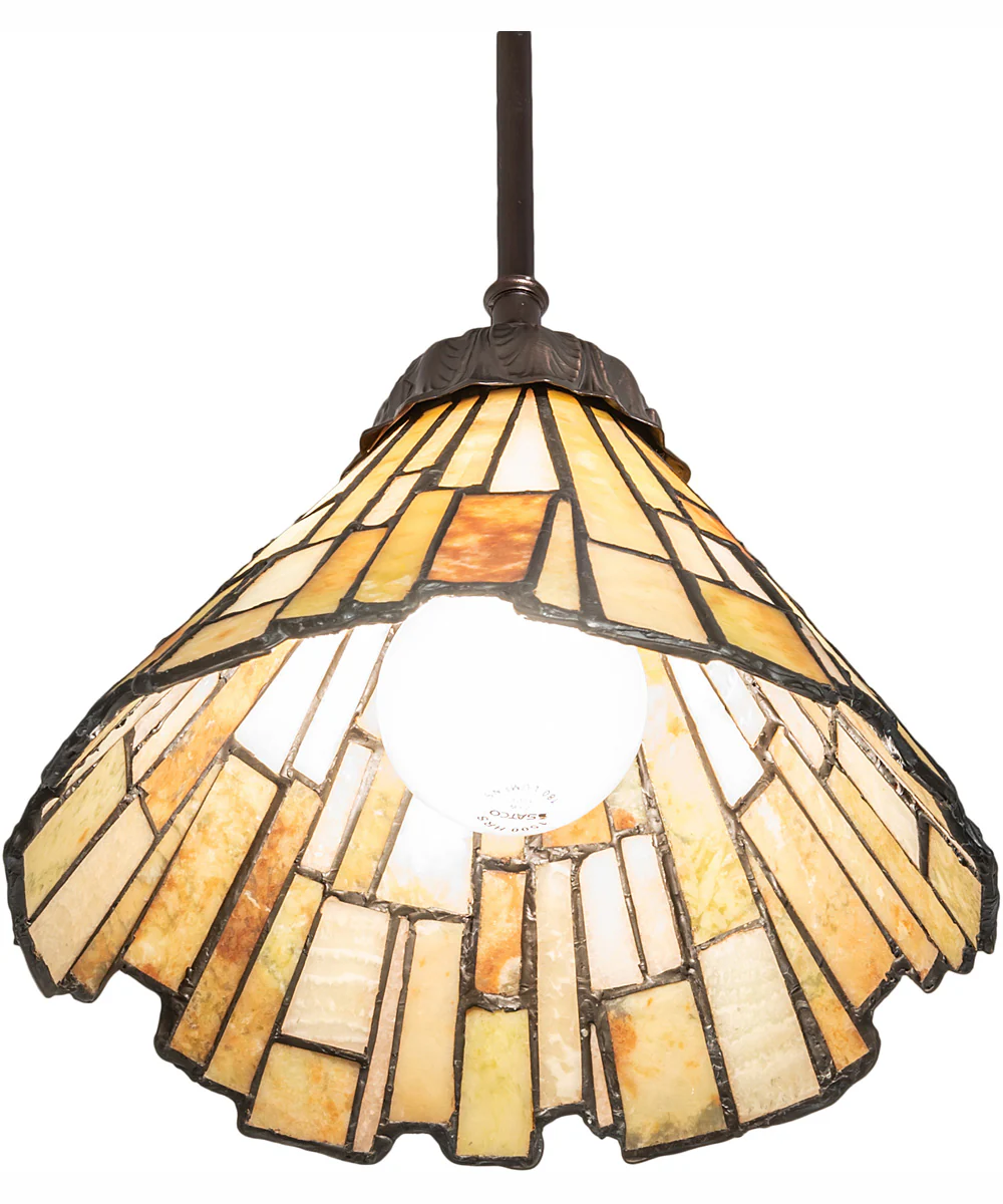 8" Wide DeLighta Jadestone Mini Pendant - Image 6