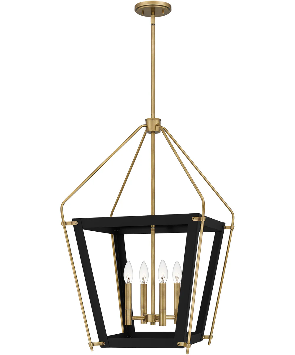 Abbeville 4-light Pendant Earth Black - Image 2