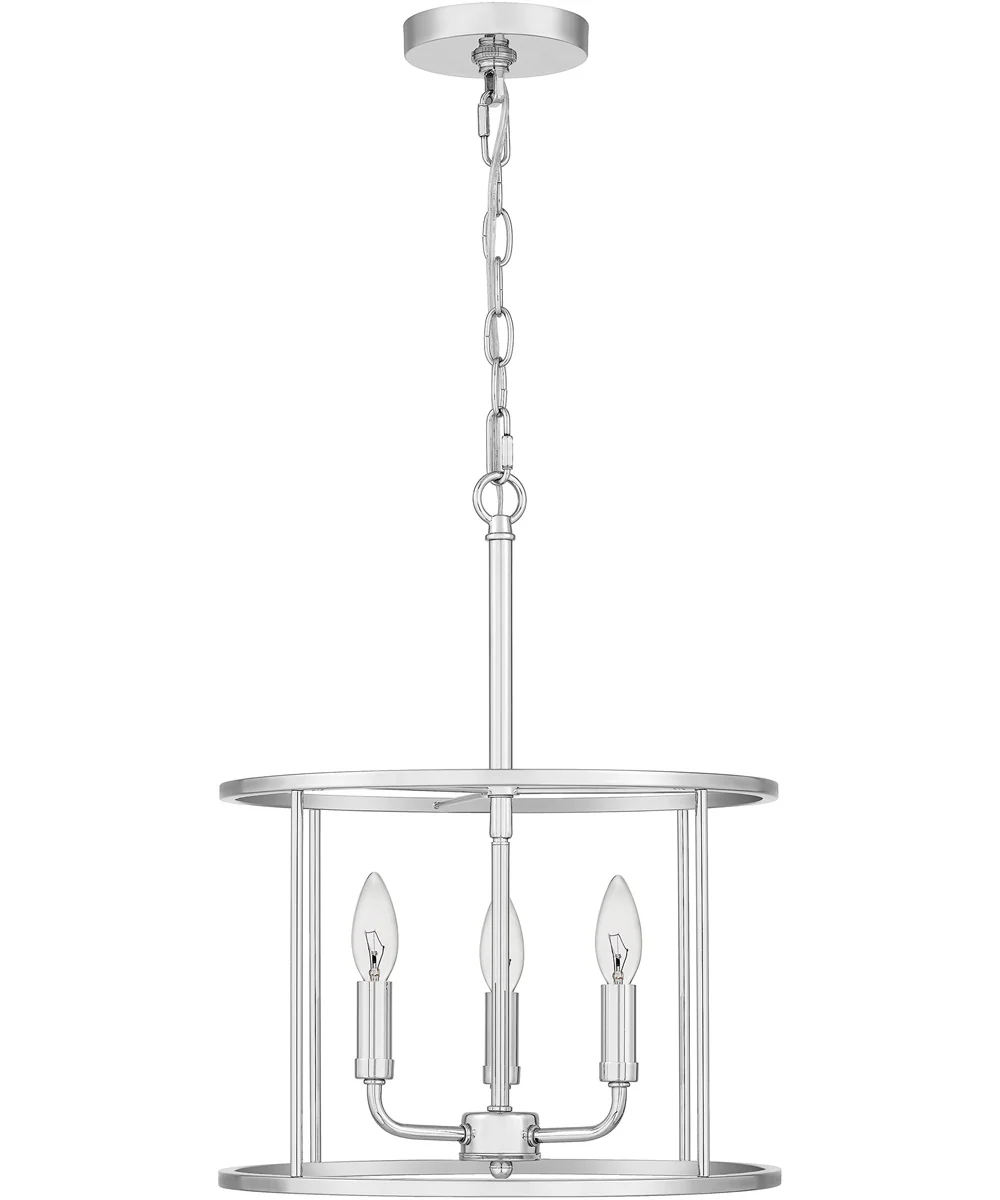 Abner 3-light Pendant Polished Chrome - Image 3