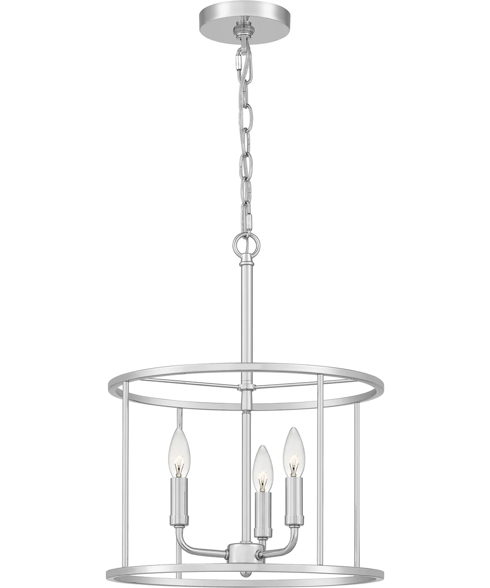Abner 3-light Pendant Polished Chrome - Image 5
